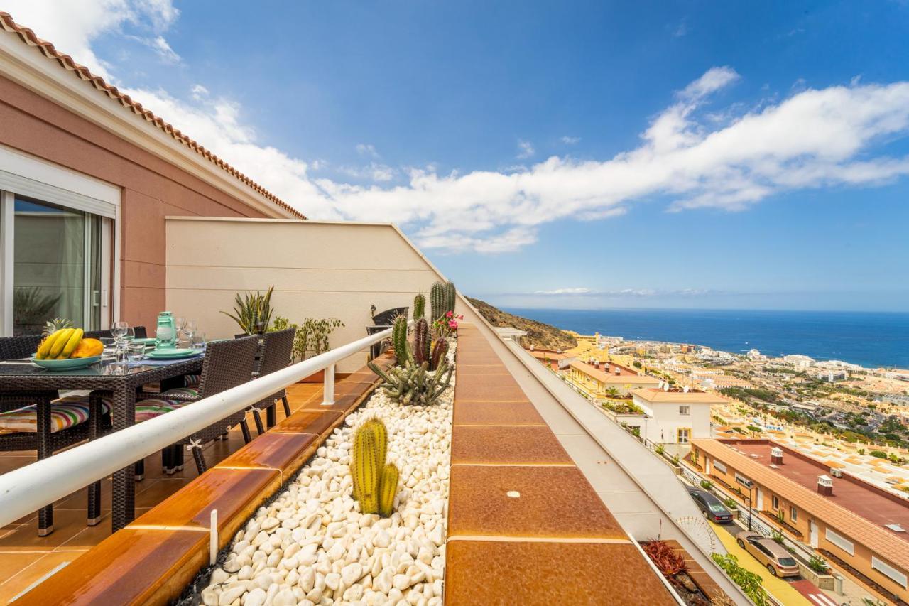 Luxury Penthouse 105M2,Bali Bed,Heated Pool,Sunset Apartment Costa Adeje  Exterior photo